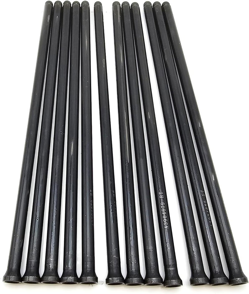 Kridets NEW 12 PCS Valve Push Rods A3904679 3904679 3923262 For Dodge 5.9L Cummins B5.9 B3.9 1989-1998 6B 4B Engine - Image 1